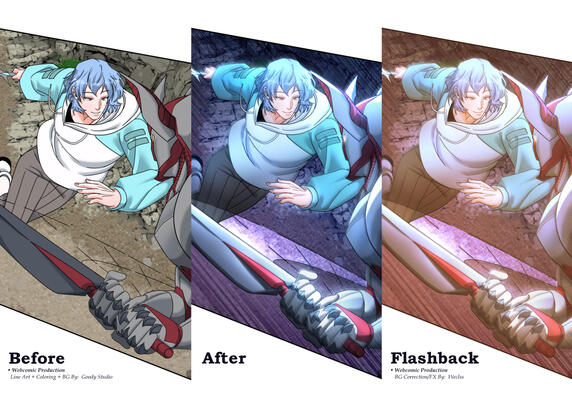 Lineart | Coloring | BG: Goody Studio BG Correction: Weclss