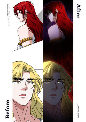 Lineart | Coloring | BG: Goody Studio BG Correction: Weclss